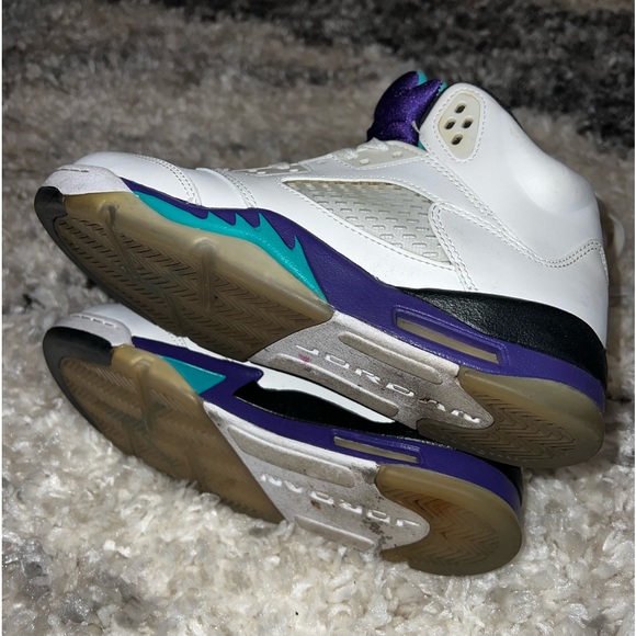 Air Jordan 5 “Grapes” White/Purple - Picture 8 of 8